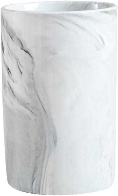 Product image of Marble ceramic mug, creative toothbrush holder, simple drinking cup. (Grey)