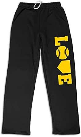 Product image of Softball Love Sweatpants | Softball Apparel by ChalkTalk Sports | Multiple Colors | Youth and Adult Sizes