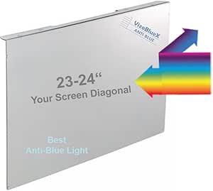 Product image of VizoBlueX 23-24 inch Anti-Blue Light Filter for Computer Monitor. Screen Protector Panel 21.5” x13.0 Blocks Blue Light for LCD TV PC Mac iMac Monitors