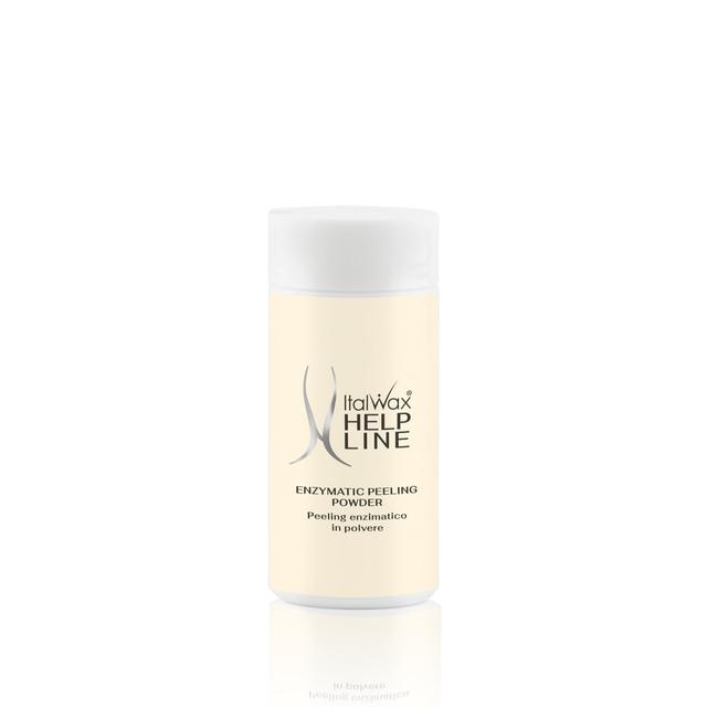 Product image of Italwax Help Line Enzymatic Peeling Powder 1.06 oz (30g) – Gentle Facial Exfoliant with Papain and Bromelain – Pre-Waxing Skincare – For Professional and Home Use