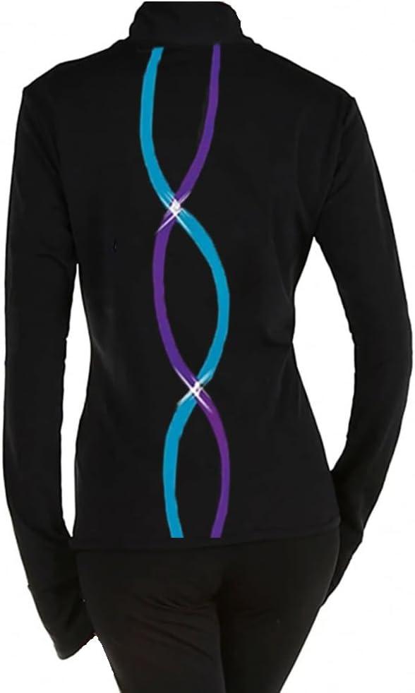 Product image of Girls Skating Jacket Women's Training Figure Skating Top Fleece