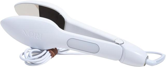 Product image of Nori Press Travel Steam Iron - Handheld Iron With Optional Steam Feature - No Ironing Board Required - Easy to Use w/ 6 Fabric Settings - Removes Wrinkles - White