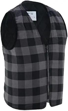 Product image of Flannel Vest for LVAD Patients - Durable and Comfortable LVAD Clothing with Controller & Battery Pockets