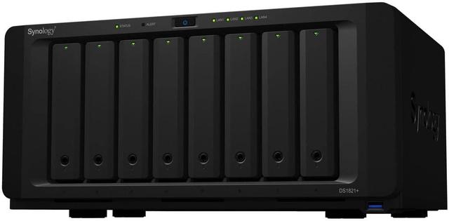 Product image of Synology 8 Bay DiskStation DS1821+ (Diskless), 8-bay; 4gb ddr4