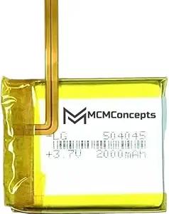 Product image of MCMConcepts 2000mAh Square Battery Replacement for iPod Video/Classic Thin 5th-7th Gen