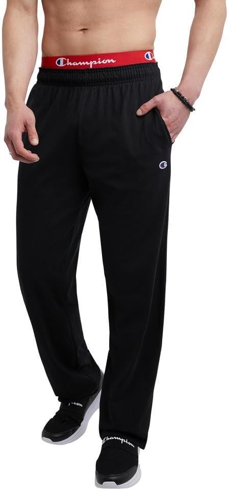 Product image of Champion mens Pants, Everyday Cotton, Lightweight Open-hem Lounge Pants for Men (Reg. Or Big & Tall)Track Pants