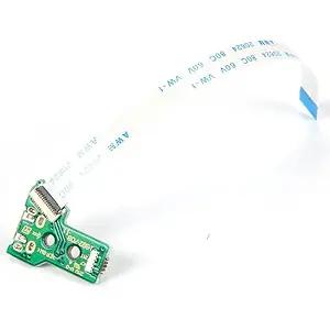 Product image of YuanHolumid Micro USB Charging Port Socket Board with Flex Ribbon Cable Screwdriver for PS4 Controller Board JDS-040 JDS 040 Version PlayStation 4 Controllers