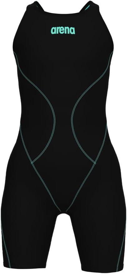 Product image of ARENA Girls Powerskin Impulso Kneeskin Swim Racing Suit Open Back Short Leg