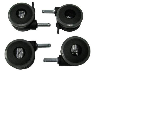 Product image of Invacare Bed Caster Package; 2 w/Brake and 2 w/Out Brake, 1123550