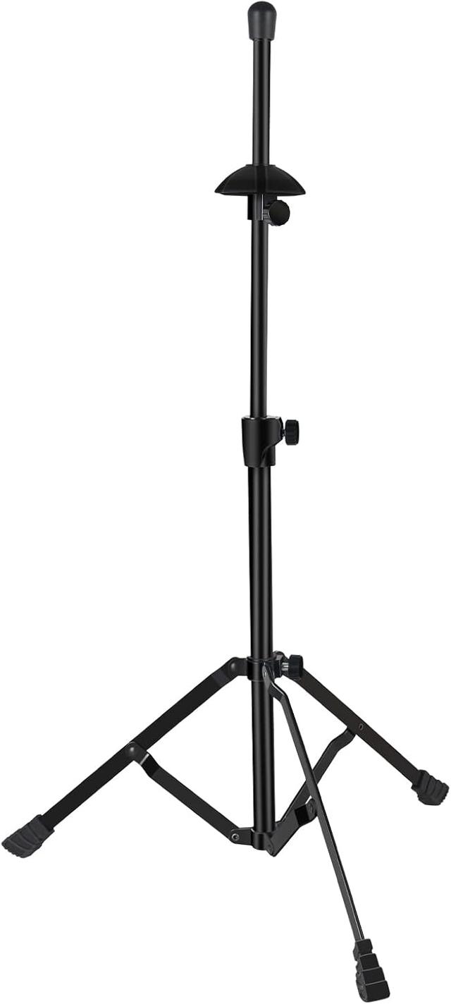 Product image of EASTROCK Trombone Stand, Retractable Height Adjustment, Triangular Stable Construction for Standard-sized Trombone