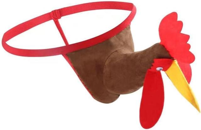 Product image of Men's G-String Exotic Underwear Sexy Costume Christmas Halloween Funny T-Back Mankini Thong Mesh Joke Gag Prank Gifts