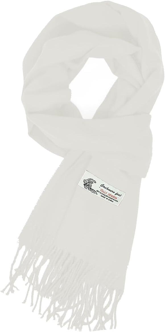 Product image of Glory Max Unisex Plain Solid Color Winter Scarf Cashmere Feel Soft Classic 72"x12"