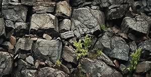 Product image of 48X24IN Black Stone Aquarium Background, Rock Fish Reptile Tank Background, Natural Rocky Glass Bearded Dragon Terrarium Decor Background Wallpaper with 10 EVA Double-Sided Tape, Polyester