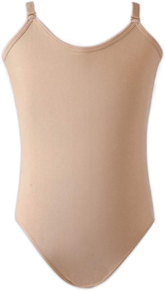 Product image of Stelle Girls Nude Leotard Seamless Undergarment Camisole with Adjustable Straps for Dance/Ballet/Gymnastics