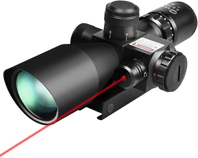 Product image of CVLIFE 2.5-10x40e Red & Green Illuminated Scope with 20mm Mount