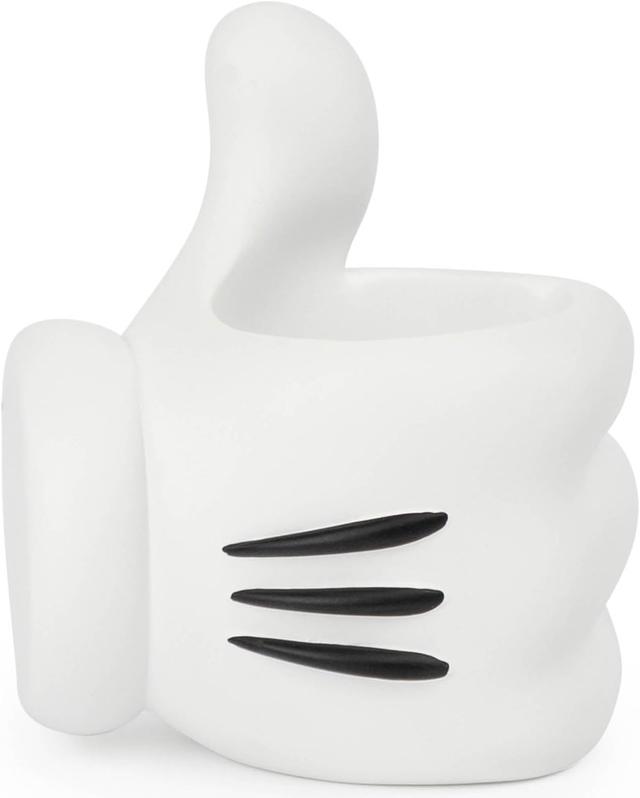 Product image of Jay Franco Disney Mickey Mouse Tumbler - White Resin Toothbrush/Pen Holder - Bathroom Décor