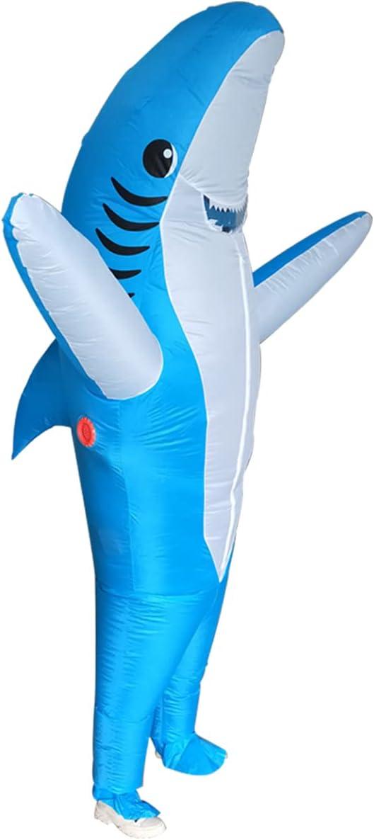 Product image of Adults Inflatable Halloween Costumes Blow Up Shark Costume for Halloween, Birthday Gift Cos Play Party