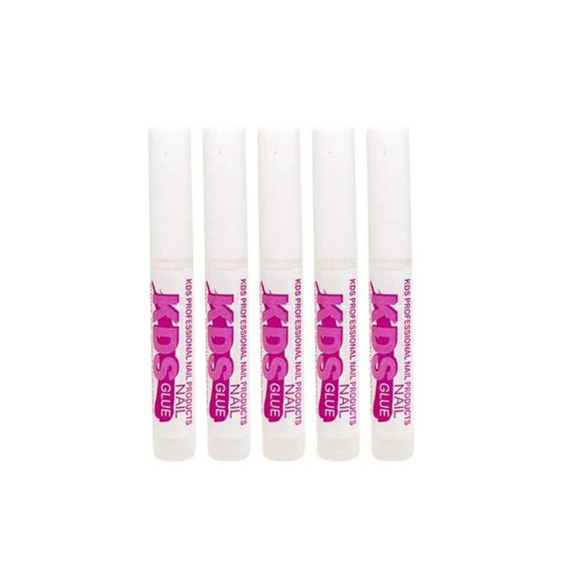 Product image of 5 pcs KDS Nail Tip Glue - Adhesive Super Bond for Acrylic Nails Tips - 0.07 oz for Each Glue