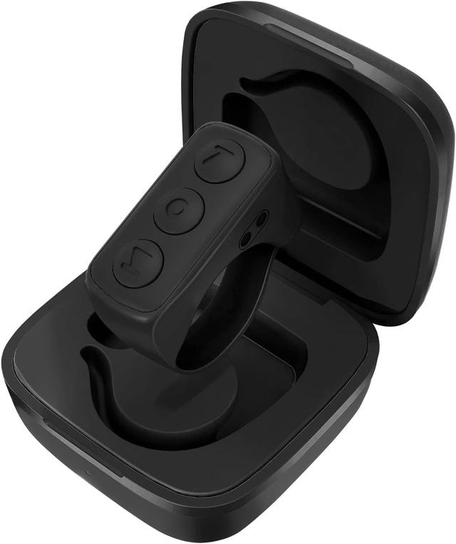 Product image of ADZERD Remote Control for TikTok, Page Turner for iPad iPhone, Bluetooth Camera Video Recording Remote, Scrolling Ring for TIK Tok, iPhone, iPad, iOS, Android - Black