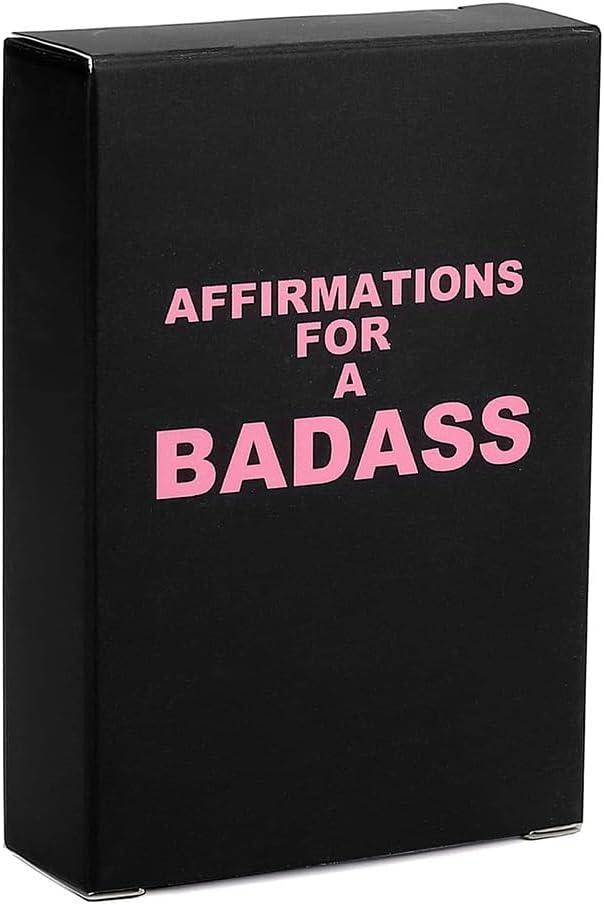 Product image of Badass Affirmation Cards - Daily Motivational and Inspirational Cards for Women