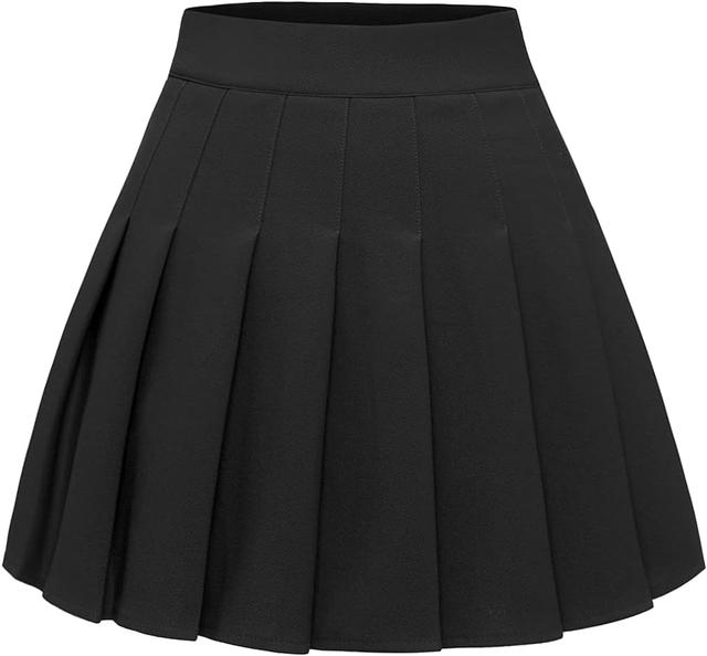 Product image of Pleated Skirts for Women Mini High Waist Skater Tennis Skirt A-line Cheerleader Skirt