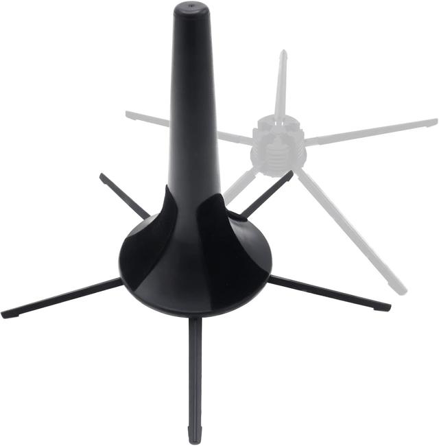 Product image of Portable 5-Leg Trumpet Stand Holder, Fordable Black Metal Leg Base Trumpet Stand with Protective Felts, Trumpet Insturment Stand Accessories