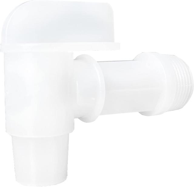 Product image of Toolazy 2-Pack of Spigot for 6 Gallon Container,3/4" White Plastic Faucet Spigot for 5, 6 Gallon Plastic Drums,6-Gallon Durable Polyethylene Material Spigot