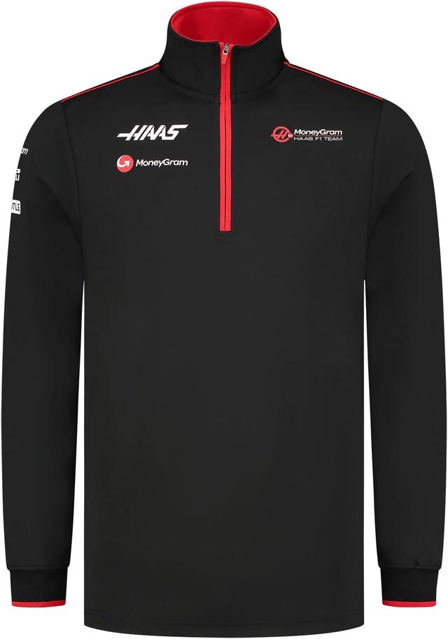 Product image of CMC Motorsports Haas Racing F1 2023 Team Fitted 1/4 Zip Sweater