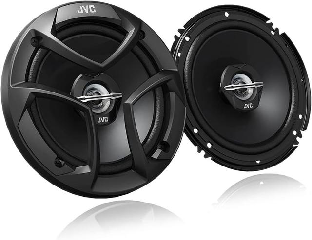 Product image of JVC CS-J620 300W 6.5" CS Series 2-Way Coaxial Car Speakers, Set of 2, 6.5" Mica Cone Woofer & 1" PEI Tweeter, Hybrid Surround, Easy Installation
