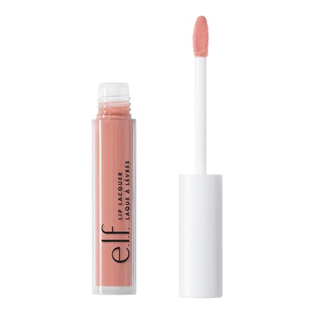 Product image of e.l.f. Lip Lacquer, Nourishing, Non-Sticky Ultra-Shine Lip Gloss With Sheer Color, Infused With Vitamins A & E, Vegan & Cruelty-Free, Whisper Pink