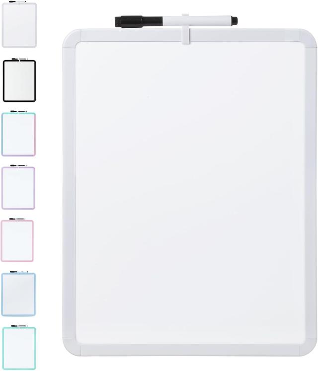 Product image of Mr. Pen- Dry Erase Board, 14” x 11” with a Black Dry Erase Marker, Small Mini White Board for Kids, Students