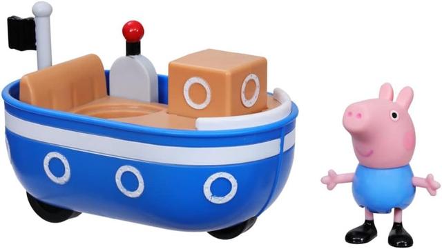 Product image of Peppa Pig Peppa's Adventures Little Boat Toy Includes 3-inch George Pig Figure, Inspired by The TV Show, for Preschoolers Ages 3 and Up