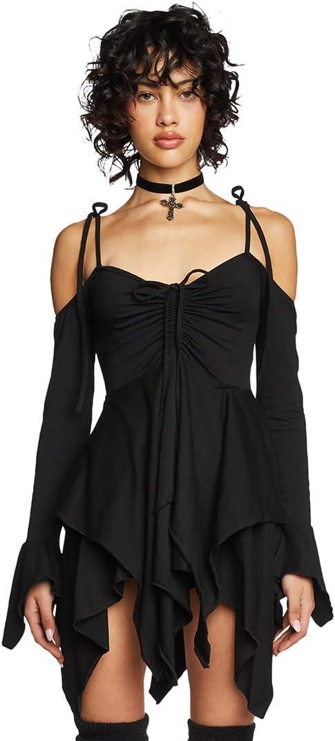 Product image of Dolls Kill F is for Fairies Handkerchief Dress by Current Mood Perfect for Fairycore Fashion