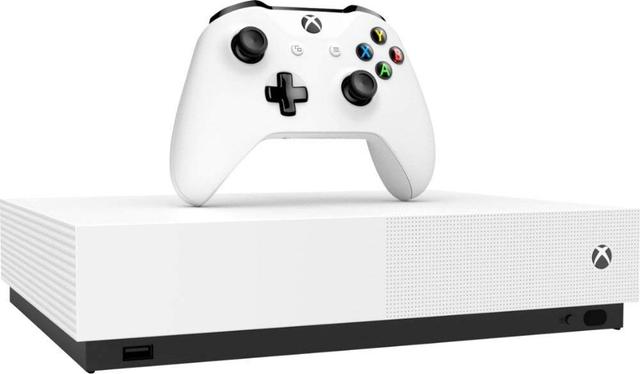 Product image of Microsoft - Xbox One S 1TB All-Digital Edition Console with Xbox One Wireless Controller (Renewed)