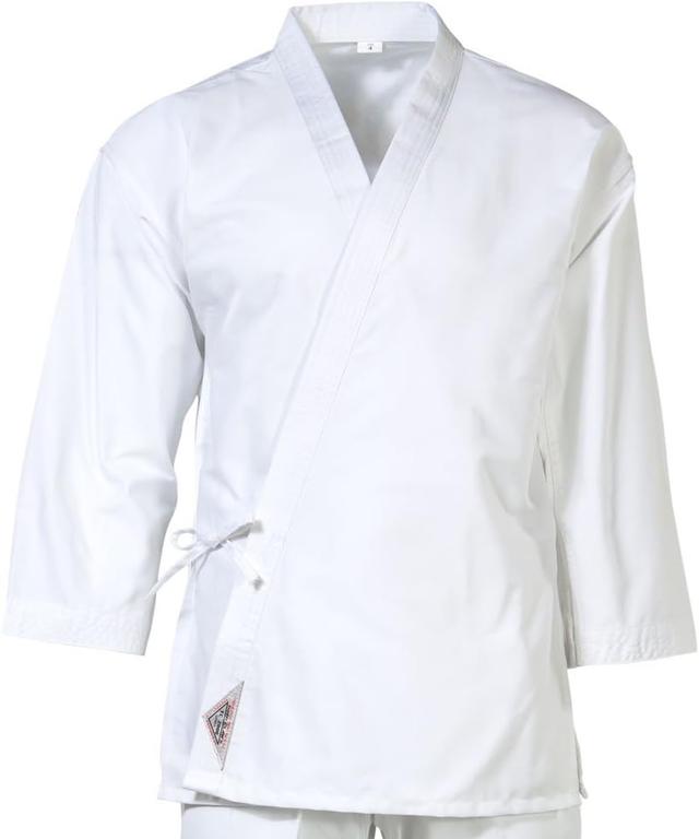 Product image of Tiger Claw 7.5 OZ Karate Uniform Light Weight White Top Only (00000)