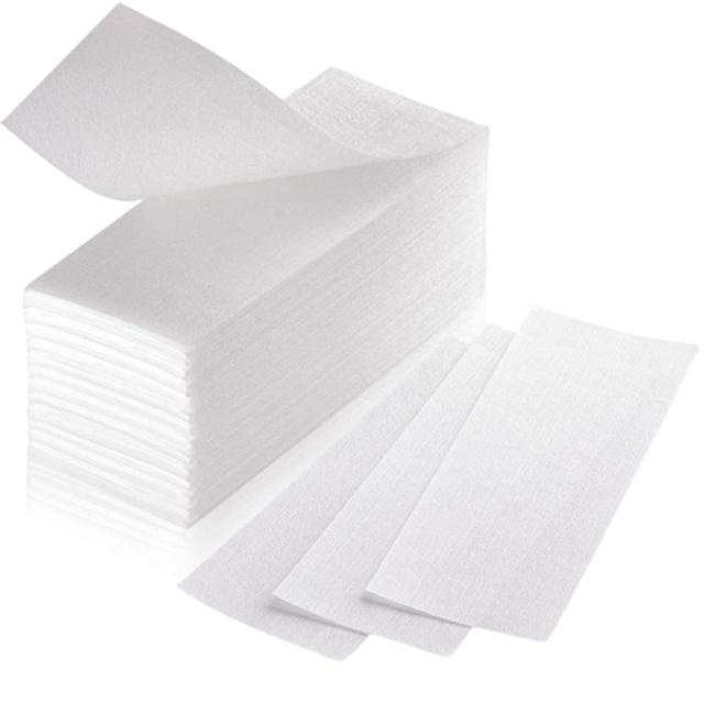 Product image of 150 Wax Strips - Non Woven Fleece Stripes For Warm Wax And Sugar Paste - Skin-friendly And Tear-resistant Hair Removal For Any Type Of Depilation On The Leg, Chest, Back, Intimate Area And Face PA