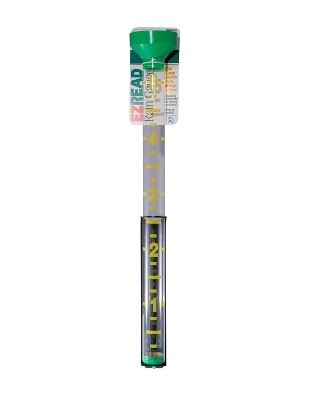 Product image of Headwind EZRead 26” Giant Professional Outdoor rain Gauge, USA Made Heavy Duty All Weather Freeze Proof mountable with Float, Green (820-0002)