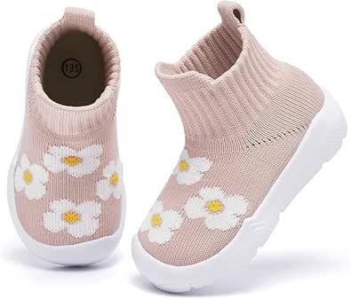 Product image of MORENDL Toddler Sock Shoes Baby Walking Shoes Infant Slippers Boys & Girls Non-Slip Sneakers
