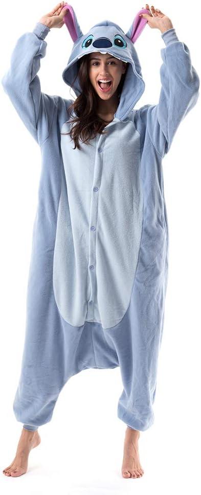 Product image of Beauty Shine Unisex Adult Onesie One Piece Pajamas Cosplay Cartoon Costume Halloween Christmas Sleepwear Jumpsuit Homewear