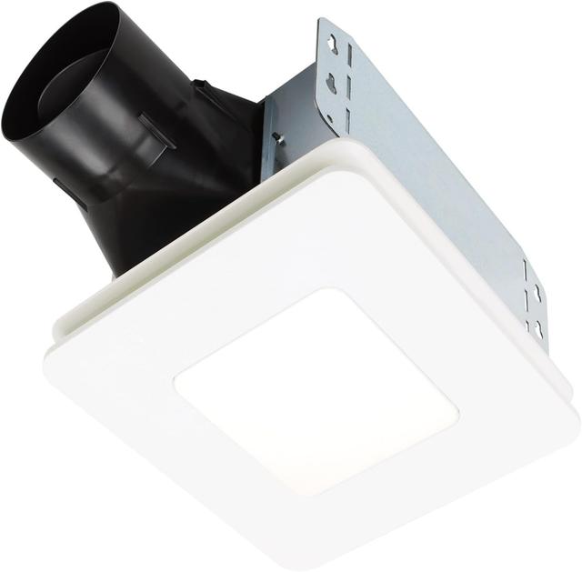 Product image of Broan-NuTone® BEL8 Bathroom Exhaust Fan w/LED Light, 80 CFM, ENERGY STAR® Exhaust Fan, 1.5 Sones
