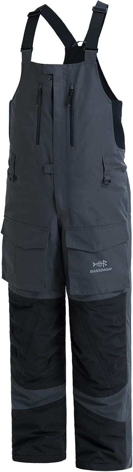 Product image of BASSDASH Splice Men’s Insulated Waterproof Fishing Hunting Bibs Ripstop Breathable Snow Pants