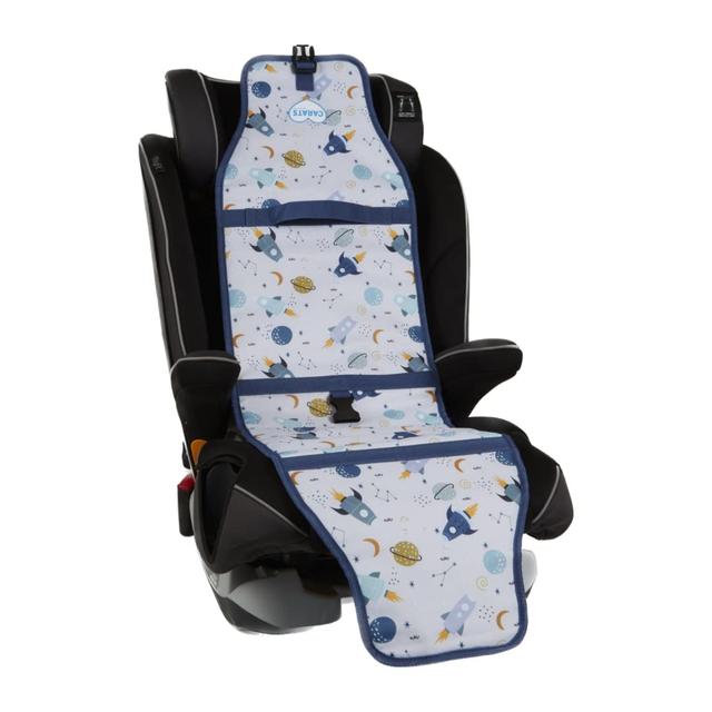 Product image of Car Seat Cooling Pad for Babies, Toddlers, and Kids - Comfortable and Durable Cooling Pad for Hot Summer Days - Space White, one Size