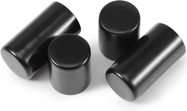 Product image of 4 PCS Detachable Docking Hardware 4 Point Covers Kit Magnet Cover Kit Vivid Black Compatible wiht Harley Touring Electra Glide, Street Glide,Road Glide, Road King 2009-2025