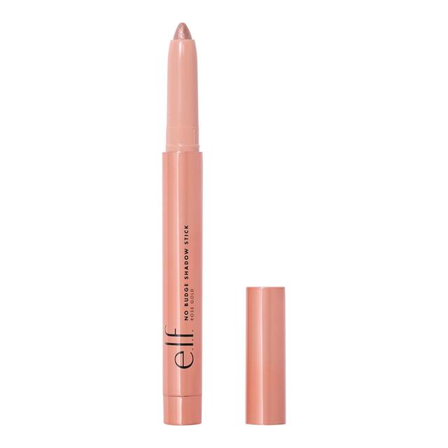 Product image of e.l.f. No Budge Shadow Stick, Long-Lasting Cream Eyeshadow Stick For High-Pigment, Metallic Color, Vegan & Cruelty-Free, Rose Gold