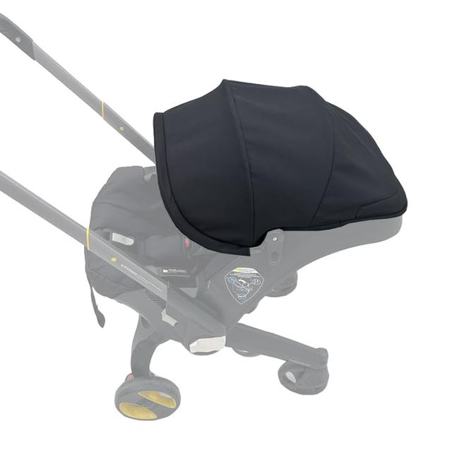 Product image of Stroller Accessories Replacement Canopy Compatible with Doona+ and Doona i Car Seats & Strollers, Larger Sunshade, Durable Fabric (Black)