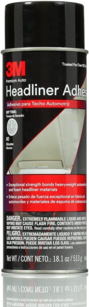Product image of 3M Headliner & Fabric Adhesive, 18.1 oz. Aerosol Can
