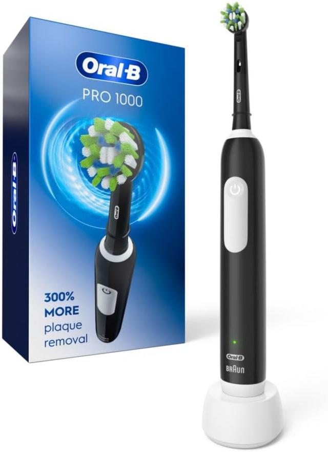 Product image of Oral-B Pro 1000 Rechargeable Electric Toothbrush, Black