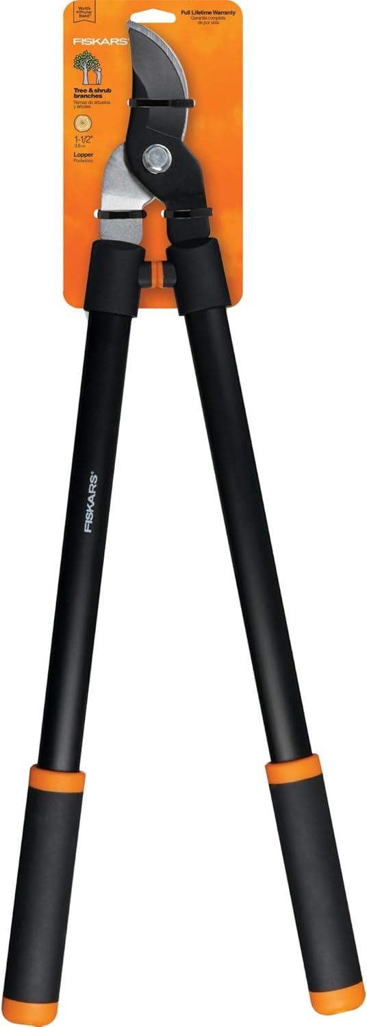 Product image of Fiskars 28" Loppers for Tree Trimming, Heavy Duty, Rust-Resistant Sharp Bypass Steel Blade Loppers, Branch Cutter up to 1.5" Diameter Cut Capacity, Shock-Absorbing Handle, Garden Tools