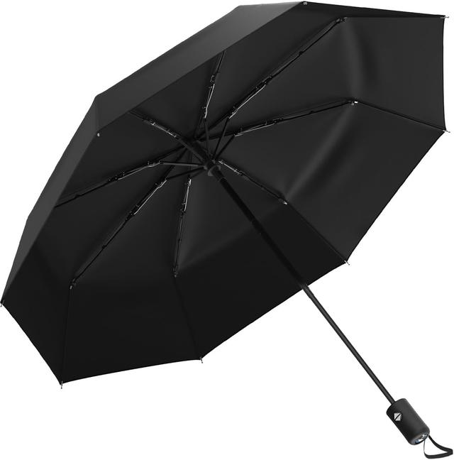 Product image of Rain-Mate Windproof Compact Umbrellas for Rain - Portable Folding Travel Umbrella - Auto Open & Close Button