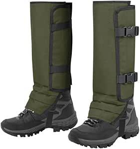 Product image of MDSTOP Snake Gaiters Leg Guards, Waterproof Snake Guards, Adjustable Snake Bite Protection for Lower Legs, Snake Chaps for Men & Women, Snake Proof Gaiters for Hunting,Outdoor and Farm Working